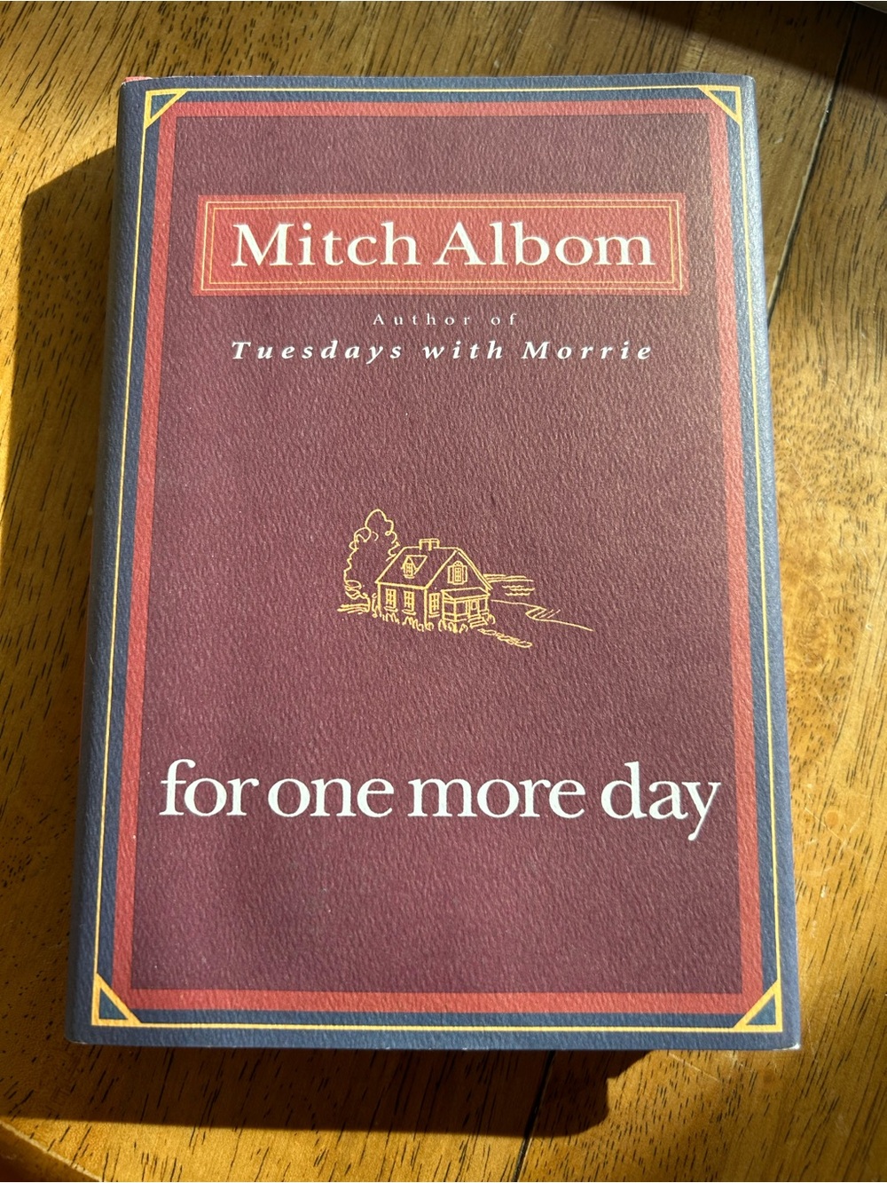 For One More Day- Mitch Albom hardcover